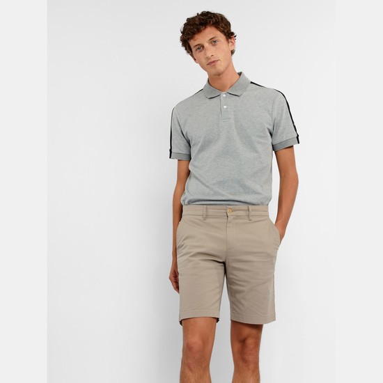 Aigle Chino Bermuda Shorts Men Grey ZA-42780